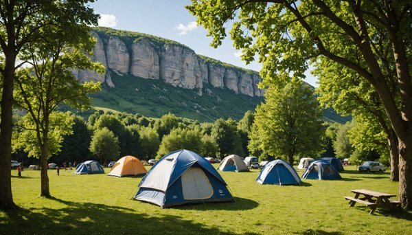 Découvrez le camping de cordes sur ciel, entre nature et culture