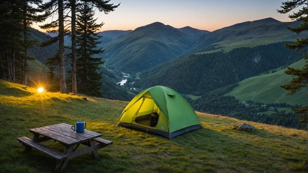 Évadez-vous au camping le belvédère dans le cantal en auvergne